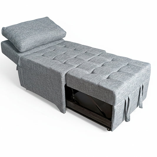 Poltrona Butaca Cama Individual Moderna Reclinable modelo Karla
