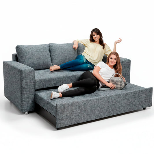 Sofá Cama Duplex Abatible Mueble modelo Cristal